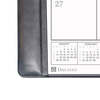 Dacasso Black Leather Desk Pad w/ 2022 Calendar Insert, 25.5 x 17.25 PR-1040